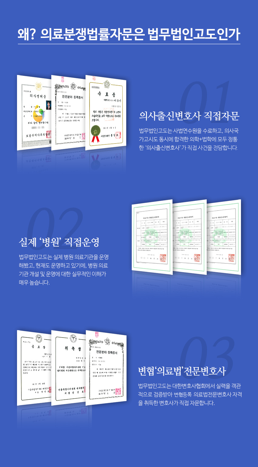 왜?의료분쟁법률자문은 법무법인고도인가